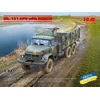 Image de ICM Modelbouwpakket Militaire voertuigen - 72821 ZiL-131 AFU met DShKM Machinegeweer - Sovjet Militaire Vrachtwagen Plastic - 1:72 - Modelbouw