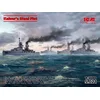 Image de ICM Modelbouwpakket Schepen - S021 Kaiser’s Steel Fist - 4 kits van de Duitse Dreadnoughts WWI - Slagschip König-klasse Plastic - 1:700 - Modelbouw