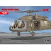Image de ICM Modelbouwpakket Militaire voertuigen - 48130 Black Hawk Crew - Sikorsky S-70 Helikopterbemanning - 3 Figuren - 2 Cockpit + 1 Laadruimte Plastic - 1:48 - Modelbouw
