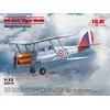 Image de ICM Modelbouwpakket Vliegtuigen - 32019 DH.82A Tiger Moth - World Air Forces - Britse tweedekker - Vliegtuig Plastic - 1:32 - Modelbouw