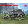 Image de ICM Modelbouwpakket Militaire voertuigen - 35421 AHN Vrachtwagen 'Gulaschkanone' met koks figuren Plastic - 1:35 - Modelbouw