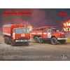 Image de ICM Modelbouwpakket Militaire voertuigen - DS3527 Oekraïense Bandweerwagens - AC-40-137A Truck - AR-2 Spuitwagen - Brandweerwagens Plastic - 1:35 - Modelbouw