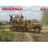 Image de ICM Modelbouwpakket Militaire voertuigen - 35407 -Achtung! Sie fliegen!- - Sd.Kfz.3b met 2 cm Flak en Bemanning WWII - Duits Militair Voertuig met 4 Figuren Plastic - 1:35 - Modelbouw