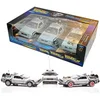 Image de Back to the future - Delorean Gift Box (I+II+III) 1:24 scale
