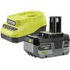 Image de Ryobi ONE+ Serie - Accu 4Ah + Lader - 18V - IntelliCell