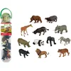 Image de COLLECTA Figurine Mini Set - 12 Wilde Dieren - Wilde Dieren - Handgeschilderd - Miniatuur
