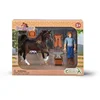 Image de COLLECTA Figurine Set - Smid En Accessoires Met Paard - Paarden - Handgeschilderd - Miniatuur