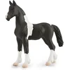 Image de Collecta Veulen Barock Pinto Junior 11 Cm Rubber Zwart/wit