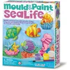 Image de 4M Knutselen - Giet En Verf - Zeedieren - Creatief Speelgoed - Hobbypakket Gips - 5+