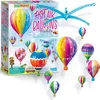Image de 4M Knutselen - Verf Je Eigen Luchtballon Mobiel - Creatief Speelgoed - Stickers En Verf - Hobbypakket - KidzMaker - 5 Jaar