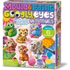 Image de 4M Knutselen - Giet En Verf - Dieren Met Wiebeloogjes - 6 Sjablonen - Creatief Speelgoed - 5+