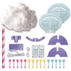 Image de 4M Knutselen - Creëer Een Fluffy Lichtwolk - Led - Glow In The Dark Accessoires - KidzMaker - 5+