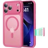 Image de ESR Hoesje Geschikt voor iPhone 17 Pro - Classic Hybrid HaloLock - Compatibel met MagSafe / Qi2 - Back Cover met Magneet - Camera Control - Roze