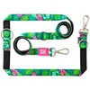 Image de Max & Molly Multi-Function Hondenriem - Tropical - S
