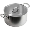 Image de Mauviel 1830 - Kookpot - 24 cm - Roestvrij staal - alle warmtebronnen