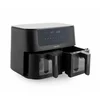 Image de GreenPan - Bistro dubbele airfryer - 4L+4L - 9 programma's - Digitaal Led Display - Automatisch Uitschakelen - zwart - PFAS-vrij