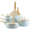 Image de Greenpan Padova pannenset 10-delig - Light blue