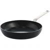 Image de GreenPan Evolution Black Koekenpan 28cm - PFAS-vrije antikleeflaag - Inductie Koekenpan - Keramische pan - Ovenbestendig tot 200°C - RVS handgrepen - Zonder deksel - Zwart