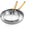 Image de GreenPan Padova Koekenpannenset 2-delig - 20/28cm - Zonder PFAS-vrije antikleeflaag - Pannenset inductie - RVS pannenset - Ovenbestendig tot 220°C - RVS handgrepen   Zilver