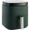 Image de Greenpan Silhouette Air Fryer XL - 5L - enkele mand - tot 4 personen - PFAS-vrij - 12 programma's - Automatisch uitschakelen - Met timerfunctie - Moroccan Green