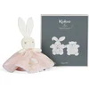 Image de Kaloo knuffel Perle doudou konijn roze babycadeau.
