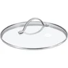 Image de GreenPan universele glazen deksel 28cm - transparant - verhard glas - RVS