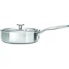 Image de KitchenAid Multi-Ply RVS Hapjespan - ø 24cm 3,1L - met glazen deksel - inductie - PFAS-vrij