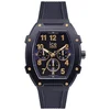 Image de Ice Watch Ice Boliday - Gold Blue 023314 Horloge - Siliconen - Blauw - Ø 46 mm
