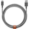 Image de Native Union Belt Cable XL USB-kabel 3 m USB A USB C Zwart, Wit