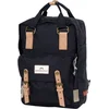 Image de Doughnut laptoprugzak / Rugtas / Schooltas - 14 inch - Macaroon Jungle Backpack 14 - Black