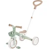 Image de 3in1 Driewieler en oefenfiets - Globber Learning Trike - 12 tot 36 maanden - Gerecycleerd kunststof - Sage groen