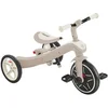 Image de Globber driewieler Explorer Trike 4in1 Eco coconut vanaf 10 maanden - Van driewieler naar tweewieler - Groeit mee tot 5 jaar - Inschakelbaar vrijloopsysteem - Creme Driewieler - Afneembare en verstelbare duwstang