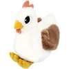 Image de Les Ptipotos Pioupiou The Hen Knuffel - White