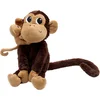 Image de Les Ptipotos Zazou The Monkey Knuffel - Chocolate