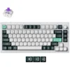 Image de Keychron Q1 HE - Gaming Toetsenbord - 75% - US QWERTY - Magnetisch - Hot Swap - QMK - RGB - Wit