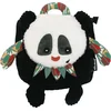 Image de Les Deglingos Rugzak Panda Zwart/wit 25 Cm