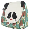 Image de Les Deglingos Uitklapbare Toilettas Panda Zwart/wit 27 Cm