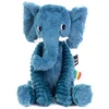 Image de Les Deglingos Knuffel Olifant Blauw 20 Cm