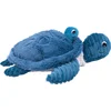 Image de Les Ptipotos Sauvenou The Turtle Knuffel - Blue