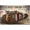 Image de Meng Model Modelbouwpakket Militaire voertuigen - MENG TS020 British Heavy Tank Mk.V Male Plastic - 1:35 - Modelbouw