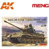 Image de Meng Model Modelbouwpakket Militaire voertuigen - MENG TS031 Sd.Kfz.182 King Tiger - Henschel Turret - Duitse Zware Tank Plastic - 1:35 - Modelbouw