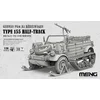 Image de MENG Modelbouwpakket Auto - MENG VS018 Duitse Pkw.K1 Volkswagen Kübelwagen Type 155 Half-Track - Halfrupsvoertuig Plastic - 1:35 - Modelbouw