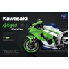 Image de Meng Model Modelbouwpakket Motoren - MENG MT007S Kawasaki Ninja ZX-10R - Superbike - Motorfiets - Pre-Colored Versie! Plastic - 1:9 - Modelbouw