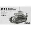 Image de Meng Model Modelbouwpakket Auto - MENG SS021 Renault FT T.S.F. Radio-Tank inclusief Resin Onderdelen WWI - Franse Tank Plastic - 1:35 - Modelbouw