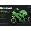 Image de Meng Model Modelbouwpakket Auto - MENG MT008S Kawasaki Ninja ZX-10RR - Japanse Motorfiets - Pre-colored Edition Plastic - 1:9 - Modelbouw