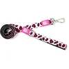 Image de Max & Molly Hondenriem Leopard Pink Short Leash M