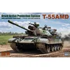 Image de Rye Field Model Modelbouwpakket Militaire voertuigen - 5091 T-55AMD - Drozd APS w/workable track links Plastic - 1:35 - Modelbouw