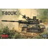 Image de Rye Field Model Modelbouwpakket Militaire voertuigen - 5115 Russian T-80UK - Main Battle tank Plastic - 1:35 - Modelbouw