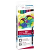 Image de Tombow ABT Dual Brush Tekenpennen - Brushpennen - Primaire kleuren - Set van 6 stuks