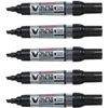 Image de Merkloze Permanente Markers, Zwart, Medium Punt, 5 Stuks